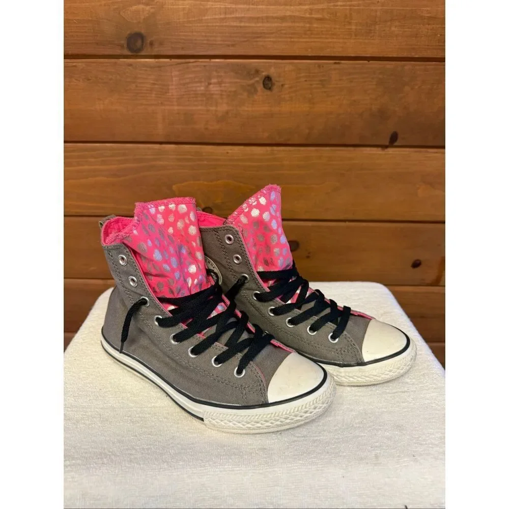 Converse Womans Sz 4 Chuck Taylor All Star high-top Sneakers - Picture 1 of 8